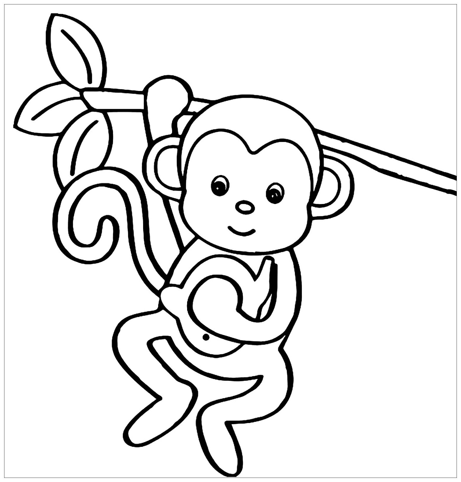 vẽ con khỉ 18