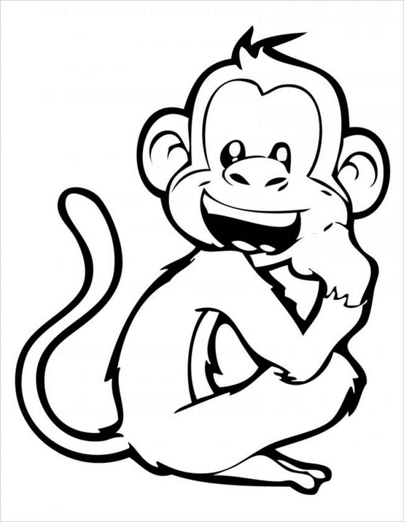 vẽ con khỉ 19