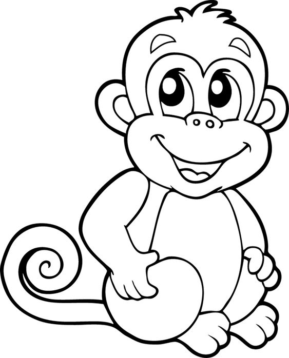 vẽ con khỉ 20