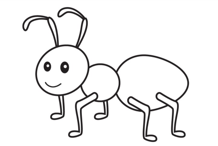 vẽ con kiến ​​8