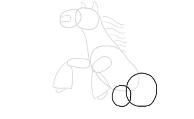 vẽ con ngựa 11