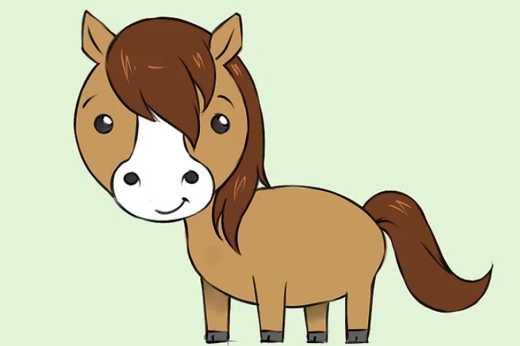 Đừng bỏ lỡ: Cách vẽ con ngựa đơn giản đẹp nhất dành cho bé [Mẫu hình vẽ ngựa ]