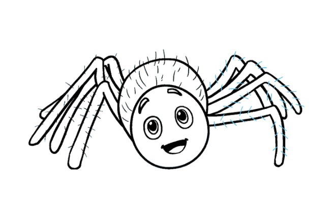 vẽ con nhện 12