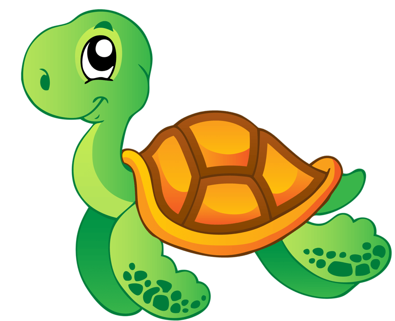 33 Tranh tô màu con rùa đáng yêu cho bé tập tô