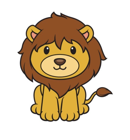 vẽ con sư tử 9