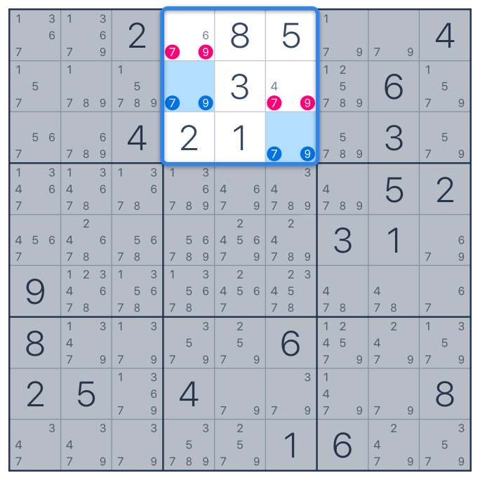cách chơi sudoku 7