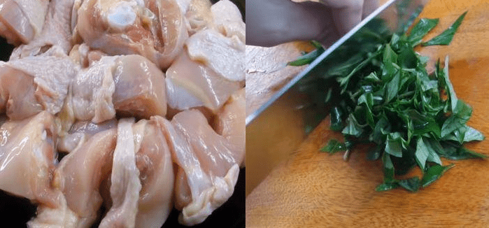 Cách làm gà xào rau răm