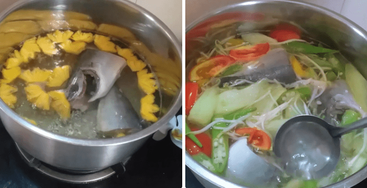 Cách làm cá cam nấu canh chua 
