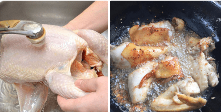 Cách làm gà nấu pate 