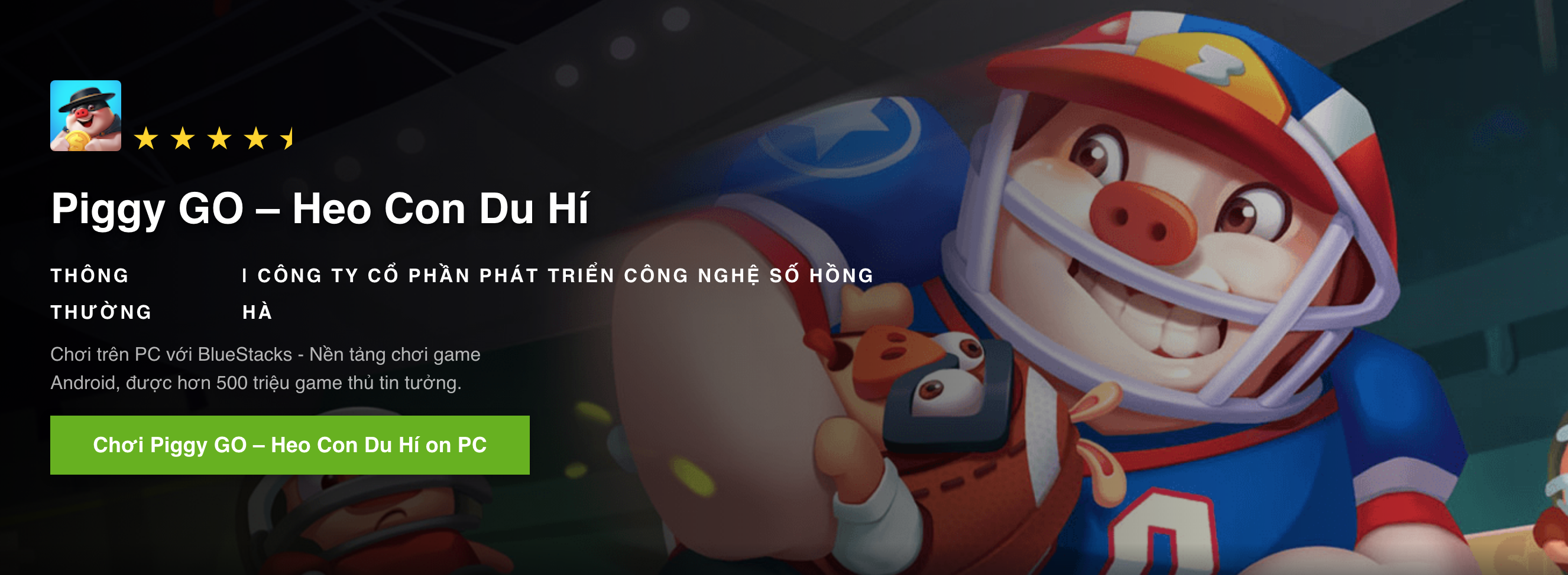 Chơi Piggy GO – Heo Con Du Hí on PC