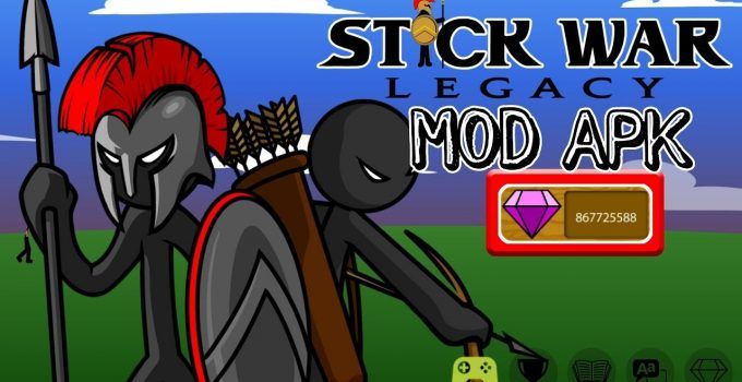 Stick War Legacy Hack [Full vàng và Kim cương, Đá quý, Lính] 2022