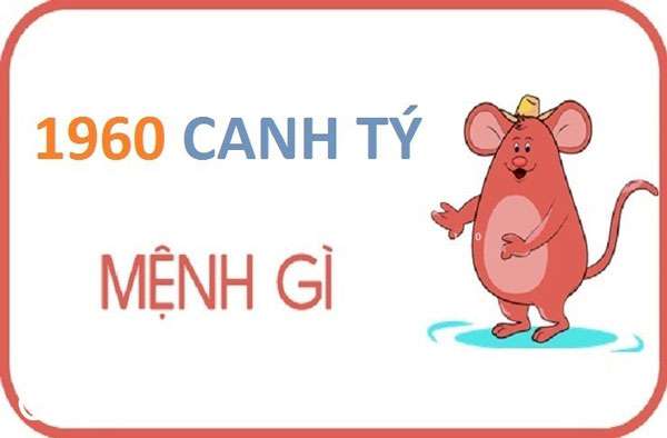 Tuổi Canh Tý sinh năm 1960 mệnh gì