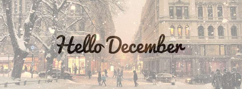 Hình ảnh tháng 12, ảnh bìa facebook tháng 12, lời chúc tháng 12 đẹp