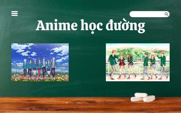 ảnh anime nam học đường