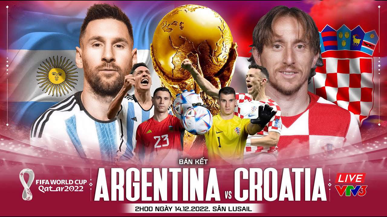 Link Xem Trực Tiếp Argentina vs Croatia
