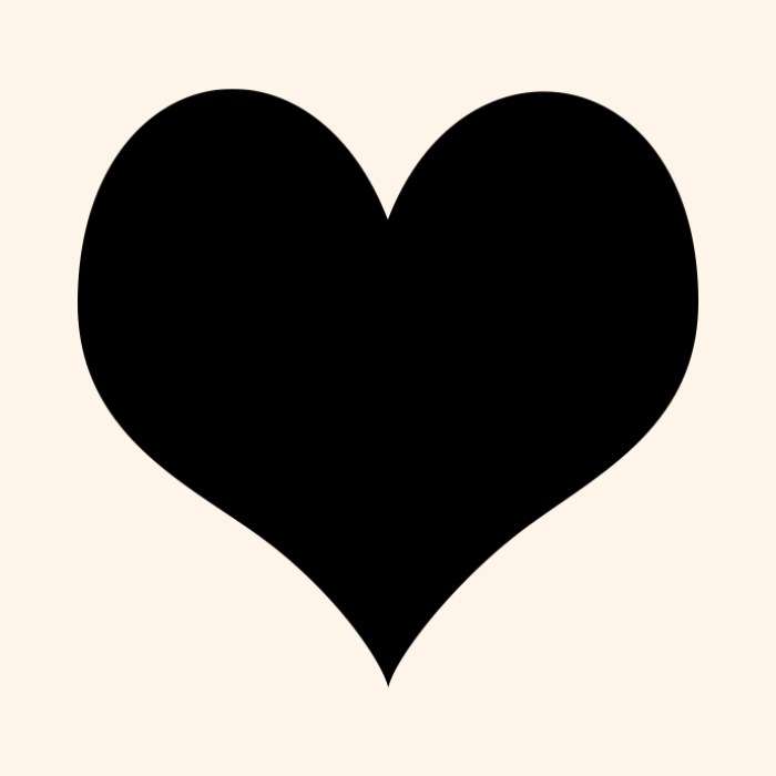 Trái tim màu đen có ý nghĩa gì