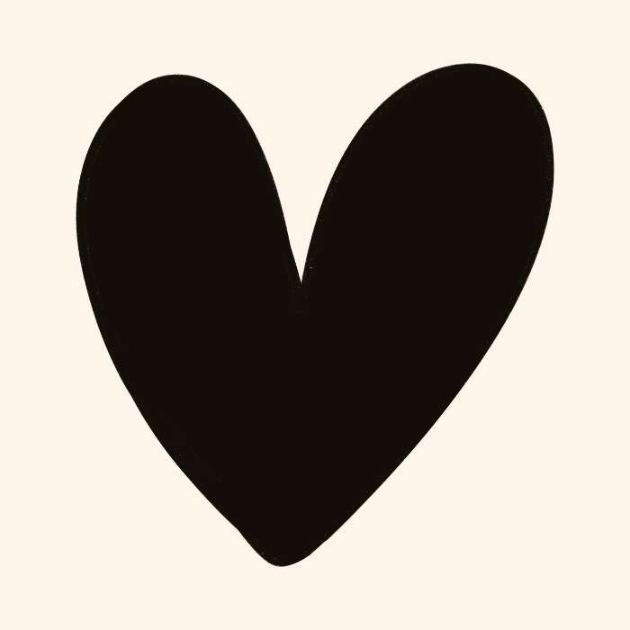 ý nghĩa của trái tim màu đen