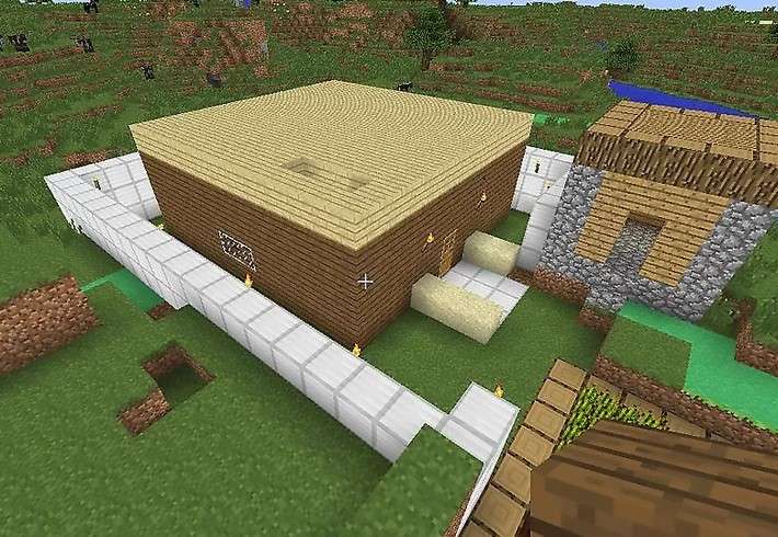 cách xây nhà trong minecraft 19