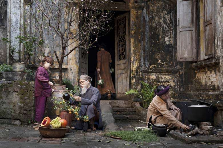 Hình ảnh Tết Việt Nam xưa
