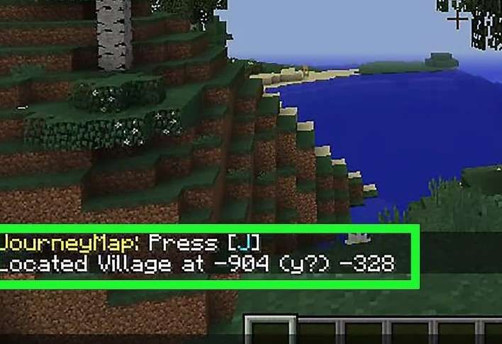 tìm làng trong minecraft 5