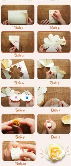 cách làm đồ handmade bằng giấy 2