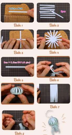 cách làm đồ handmade bằng giấy 3
