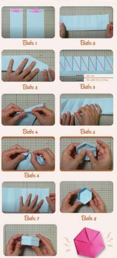 cách làm đồ handmade bằng giấy 6