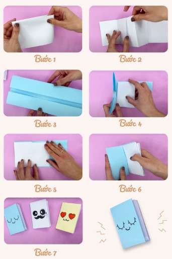 cách làm đồ handmade bằng giấy 7
