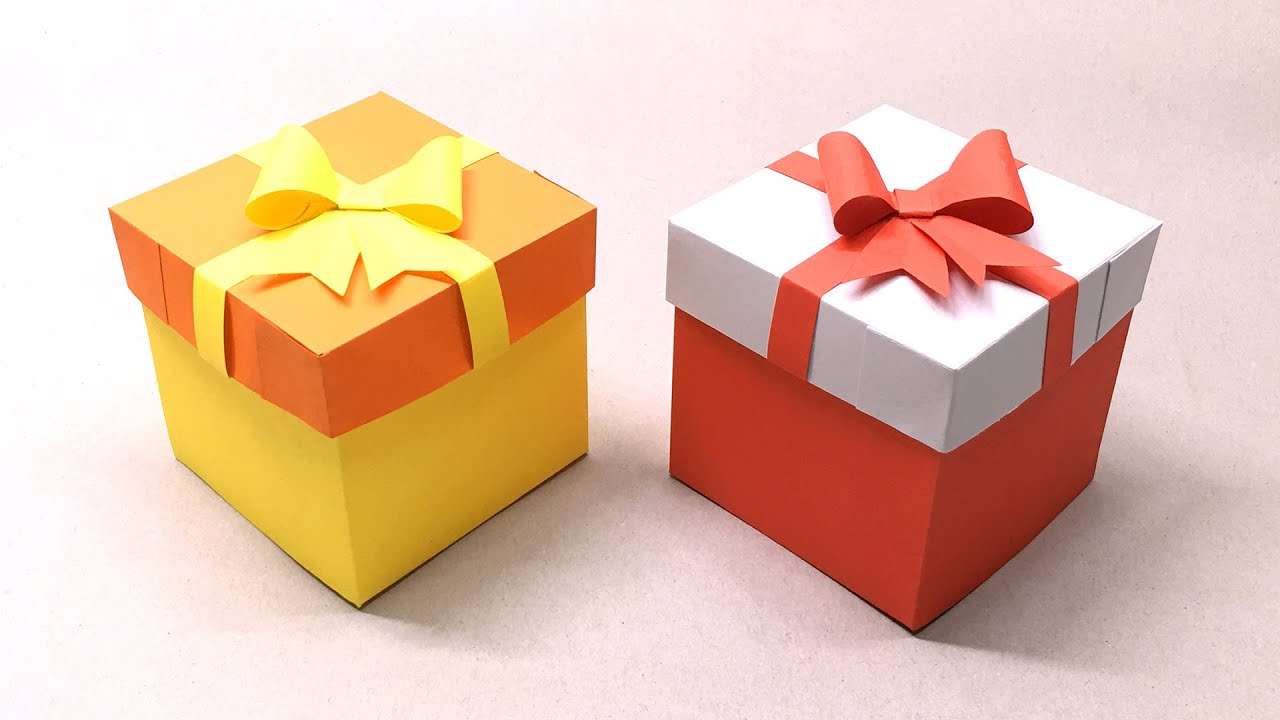 cách làm hộp quà 1