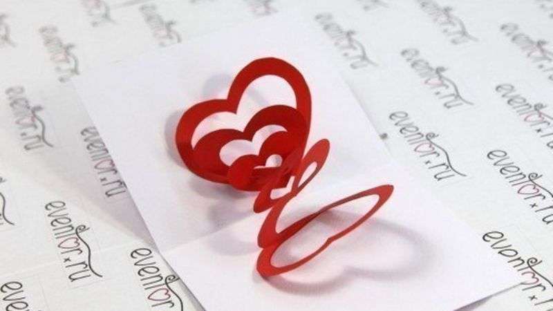 cách làm thiệp valentine handmade 3d đẹp tặng người yêu 7