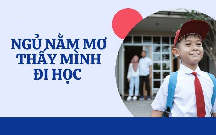 Nằm mơ thấy đi học là điềm báo gì