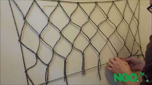 Cách đan lưới 9