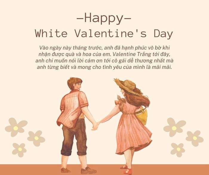 Những hình ảnh Valentine trắng cute dễ thương