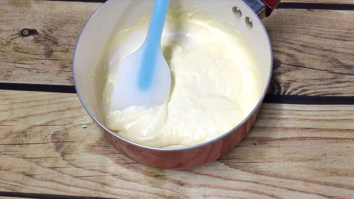cách làm kem phô mai 1