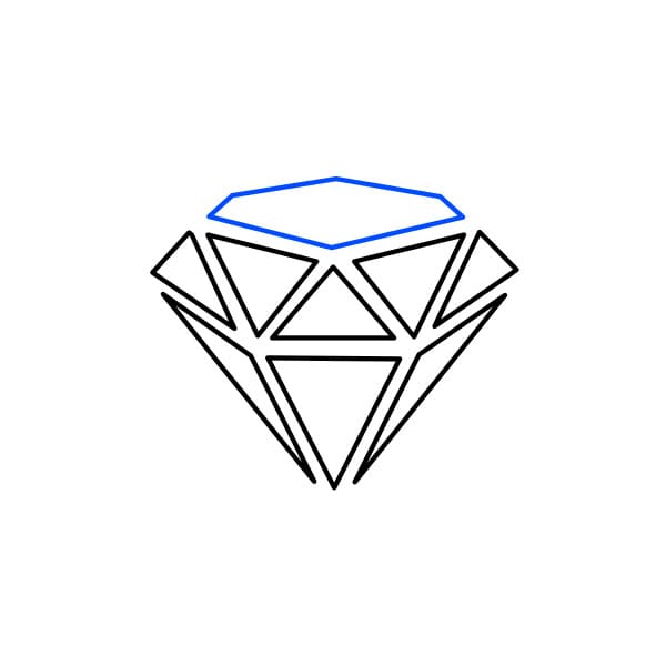 cách vẽ kim cương 11