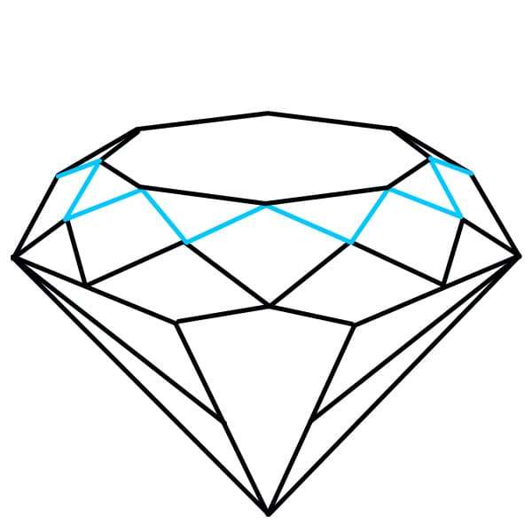 cách vẽ kim cương 14