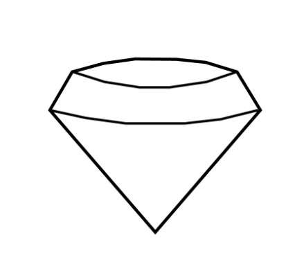 cách vẽ kim cương 5