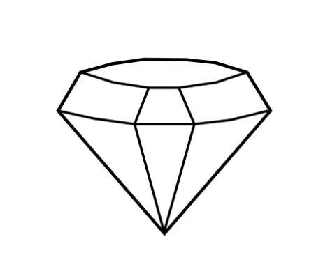 cách vẽ kim cương 6