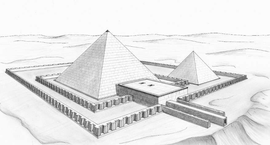cách vẽ kim tự tháp 14