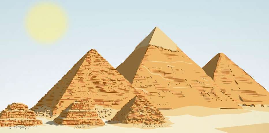 cách vẽ kim tự tháp 15