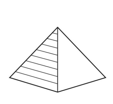 cách vẽ kim tự tháp 5
