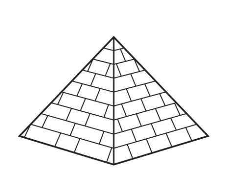 cách vẽ kim tự tháp 6