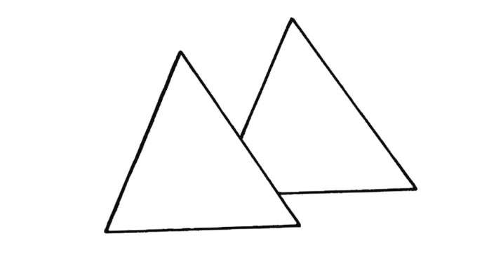 cách vẽ kim tự tháp 9
