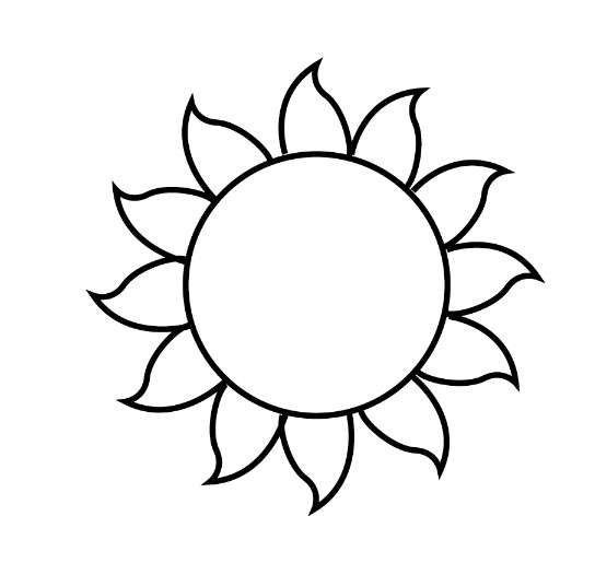 cách vẽ ông mặt trời 16