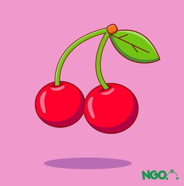 cách vẽ quả cherry 17
