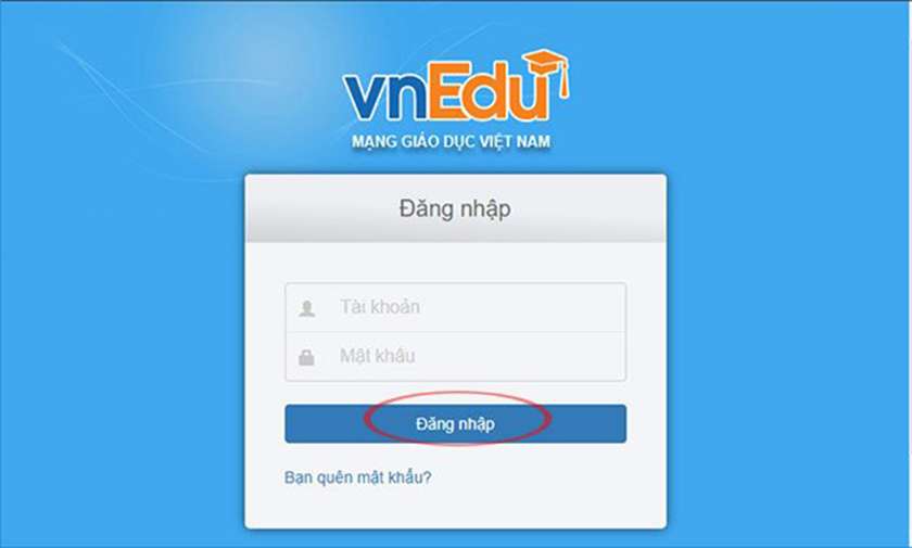 vnedu.vn đăng nhập phụ huynh và giáo viên