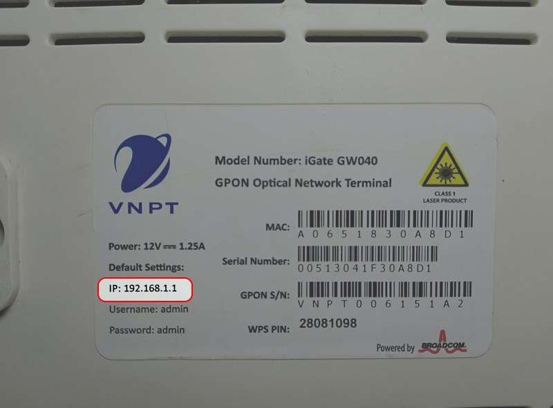 Cách thay đổi mật khẩu WiFi VNP