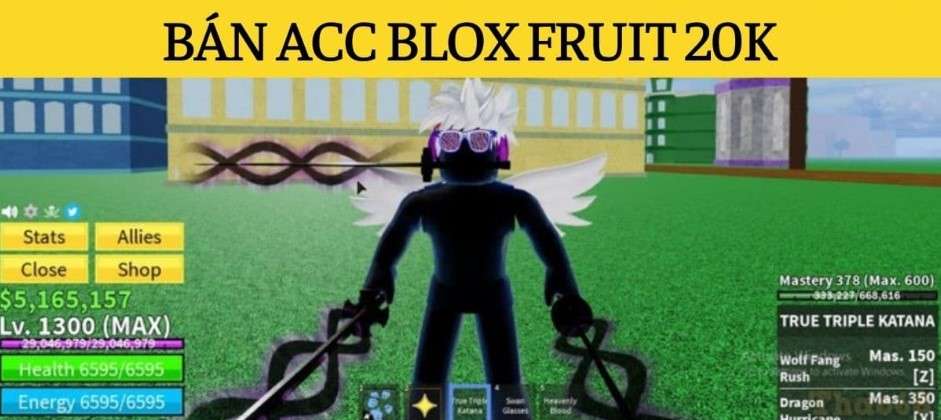 shop bán acc blox fruit 5