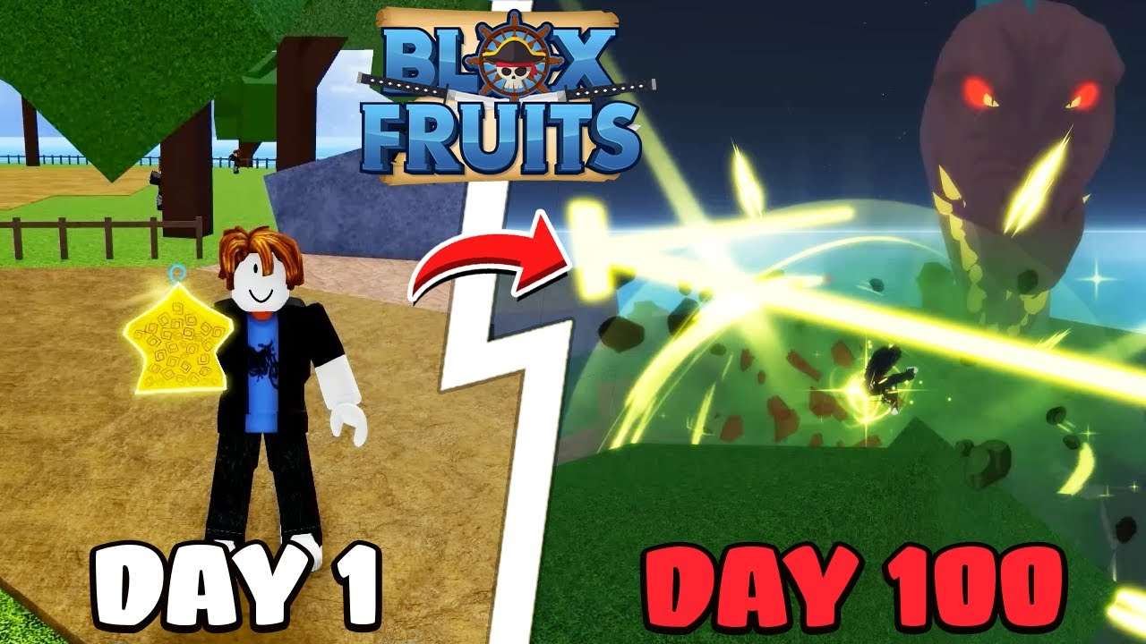 100 ngày Blox Fruit