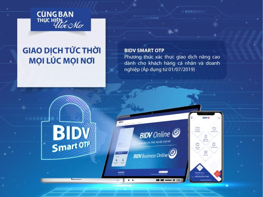 cách đăng nhập smartbanking bidv trên thiết bị khác 6